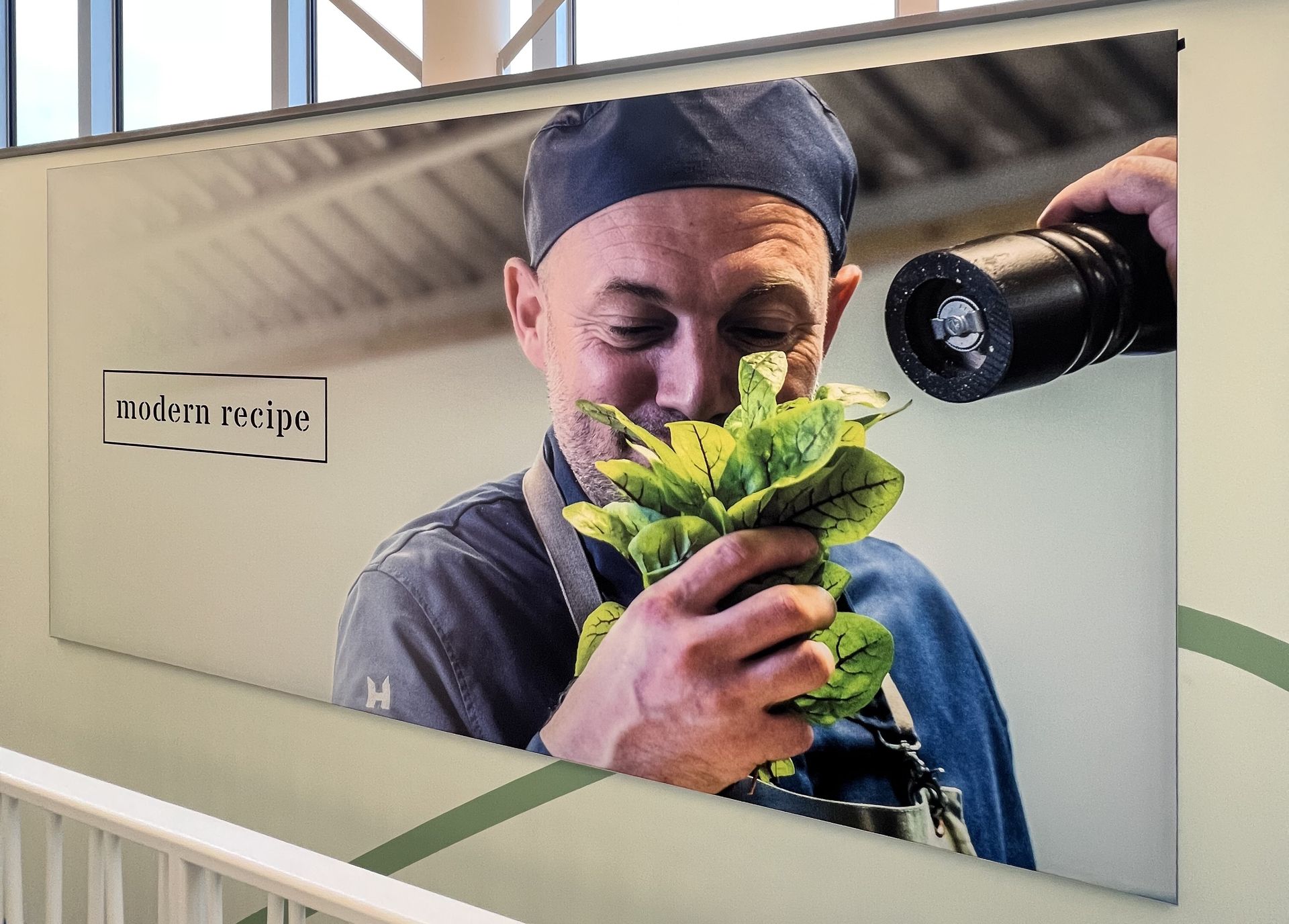 Toile tendue imprimée pour Sodexo
